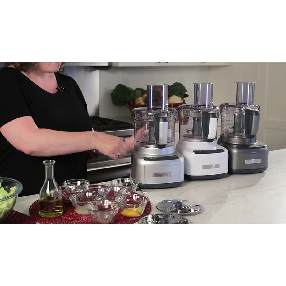  Cuisinart Elemental Small Food Processor, 13-Cup, Gunmetal:  Home & Kitchen