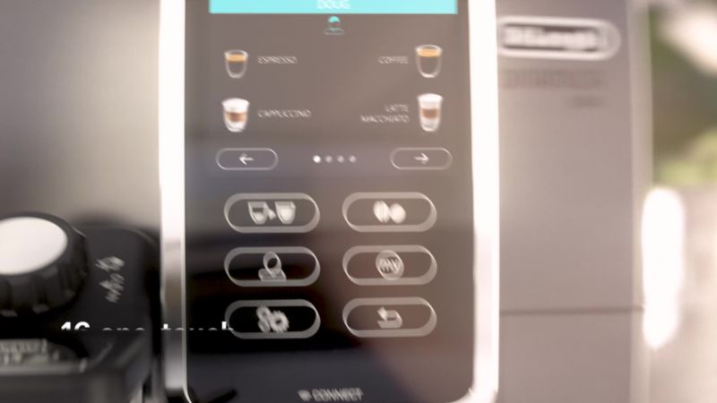 Play De'Longhi ® Dinamica Plus Connected Fully Automatic Espresso Machine - video 1 of 1