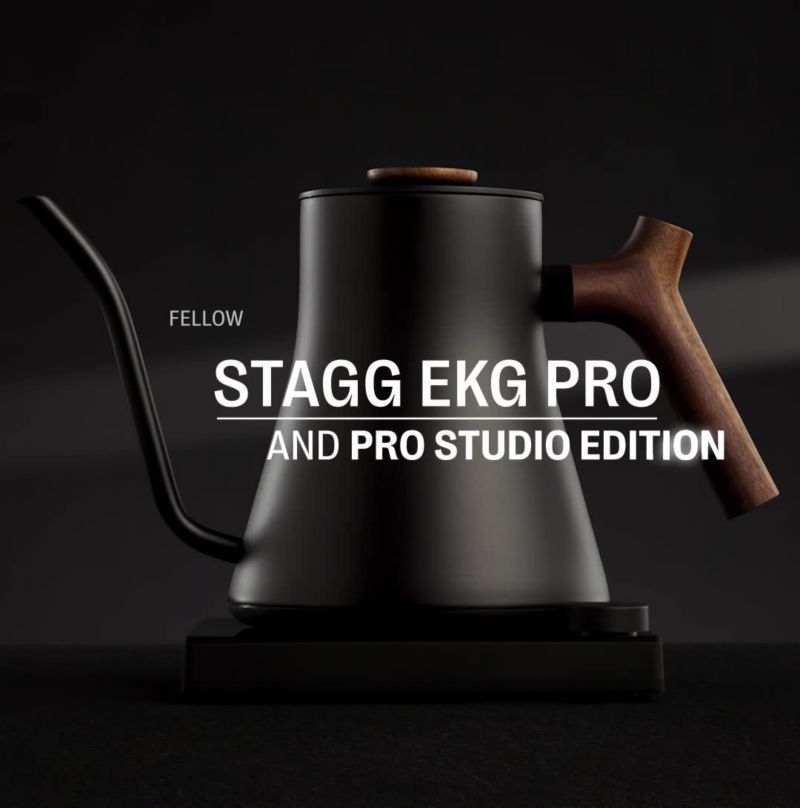 Play Fellow Stagg EKG Pro Studio Electric Tea Kettle Matte Black - video 1 of 1
