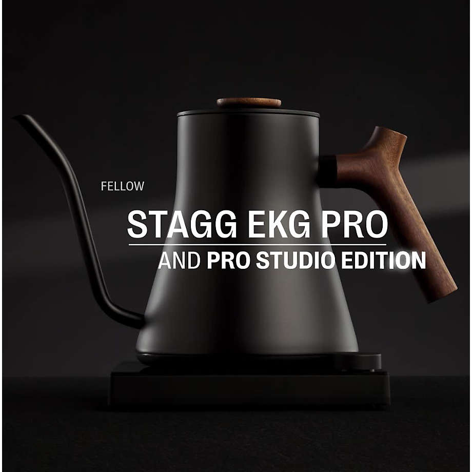 Fellow Stagg EKG Matte Black Electric Pour-Over Tea Kettle + Reviews, Crate & Barrel Canada in 2023