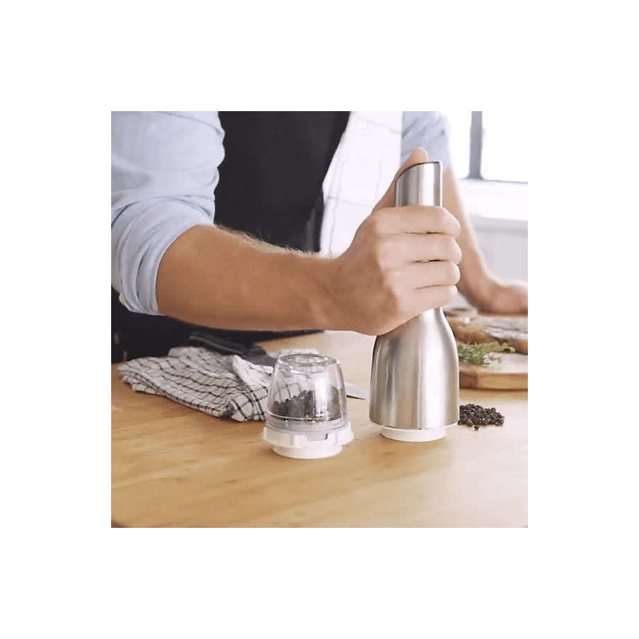 FinaMill Soft Cream Rechargeable Spice Grinder