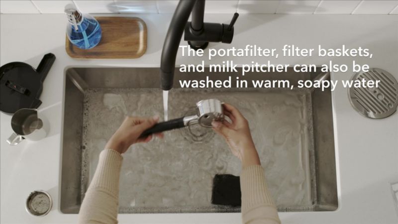 Play KitchenAid ® Matte Milkshake Semi-Automatic Espresso Machine - video 2 of 4