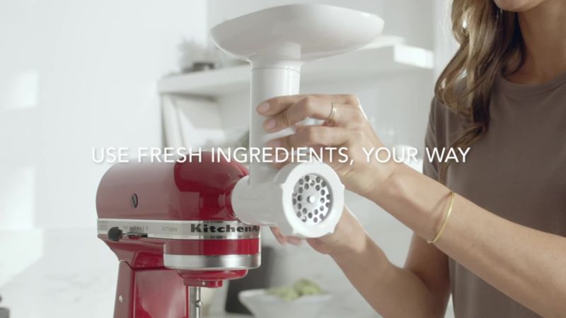 Play KitchenAid ® Food Grinder Attachment - video 1 of 1