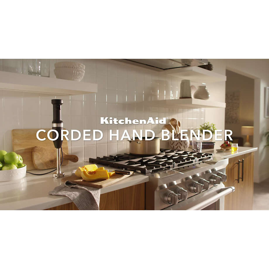 KitchenAid White Variable Speed Corded Hand Immersion Blender +