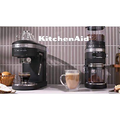 KitchenAid Matte Milkshake White Burr Coffee Grinder + Reviews