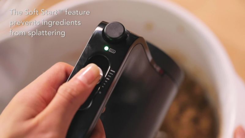 Play KitchenAid ® White Cordless Hand Mixer - video 1 of 2