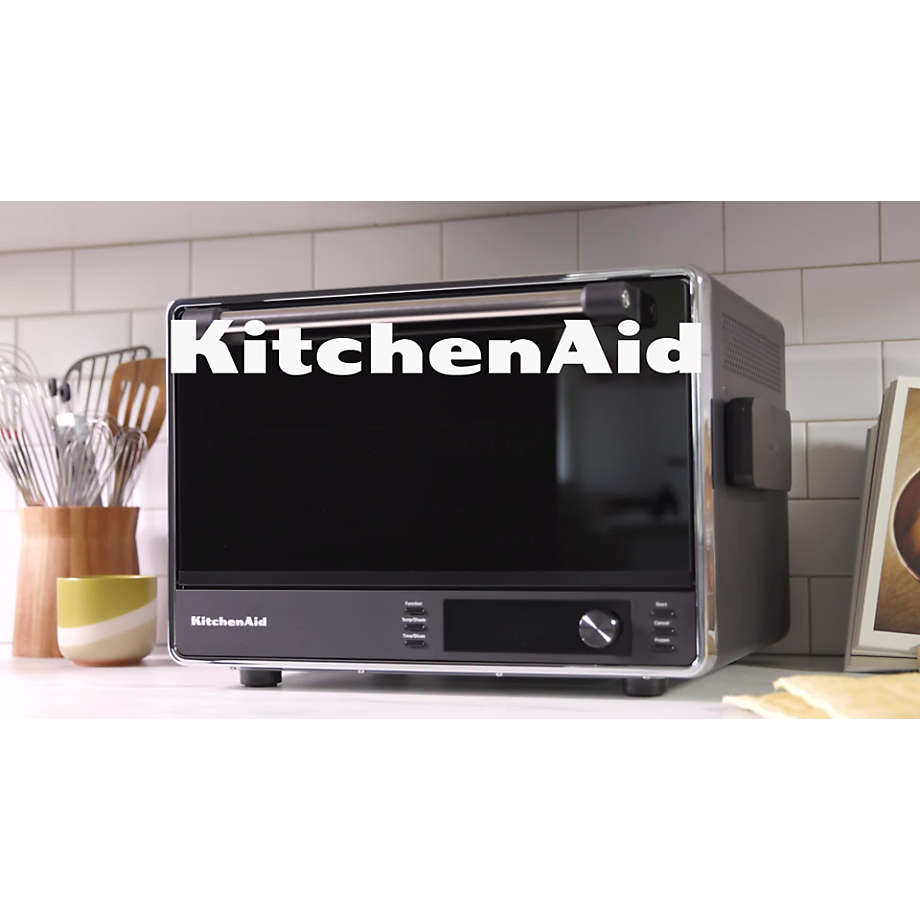 Kitchenaid kco255bm dual convection top countertop toaster oven