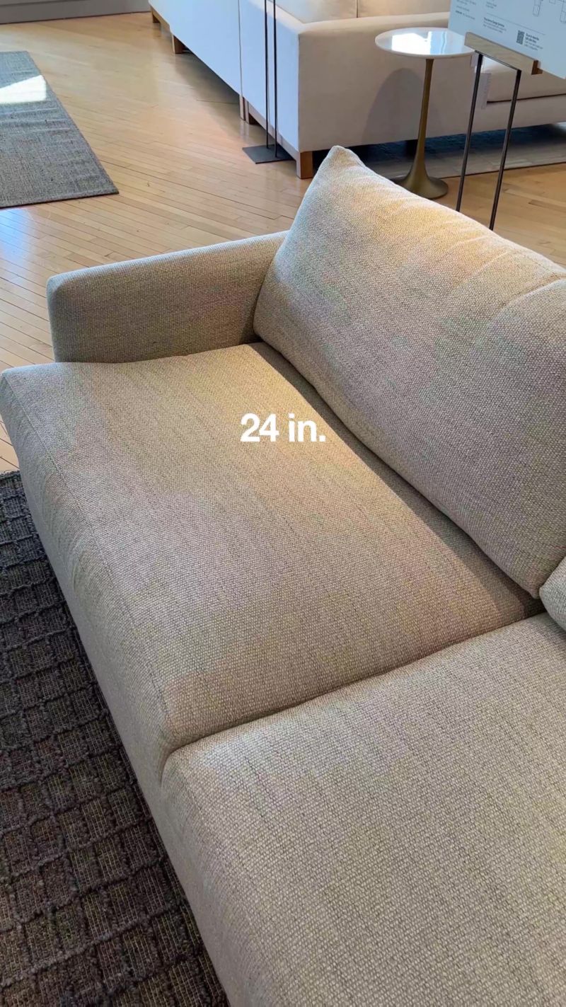 Lounge Sofa 83 Reviews Crate Barrel