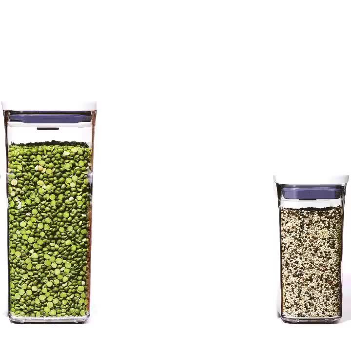 Sleek 20-Piece Stainless Steel & Clear Airtight Food Storage Set