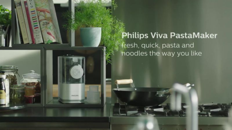 Play Philips Black Compact Pasta Maker - video 1 of 2