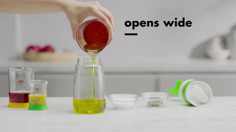 Play OXO Twist & Pour Salad Dressing Mixer - video 1 of 2