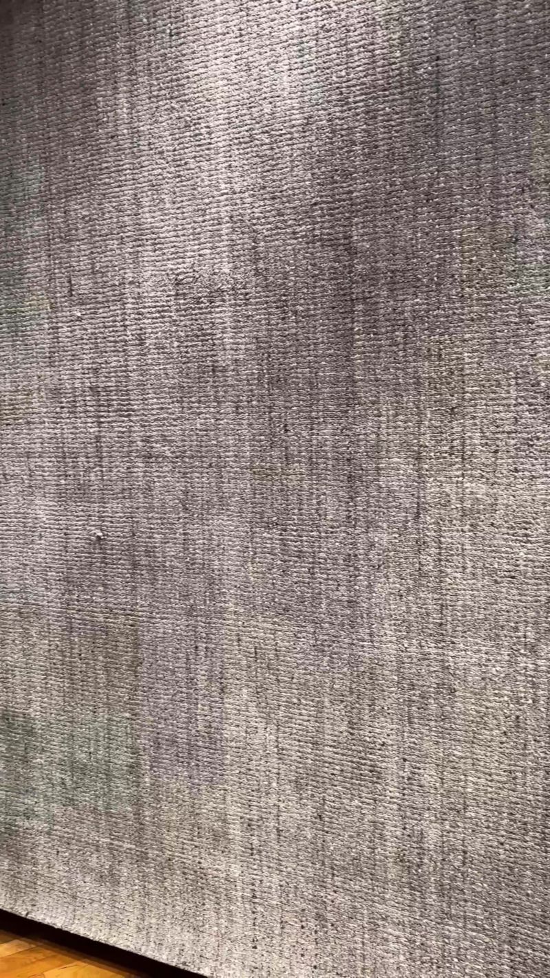 Play Vienne Performance Wool Striped White and Blue Area Rug 8'x10' - video 2 of 2
