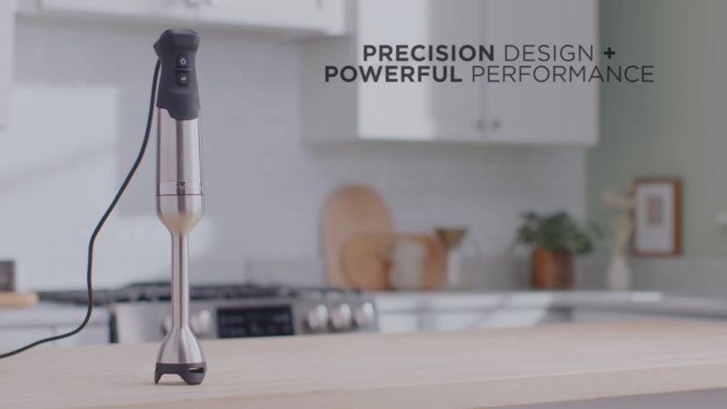 Play Vitamix ® Brushed Stainless Steel Immersion Blender - video 1 of 1