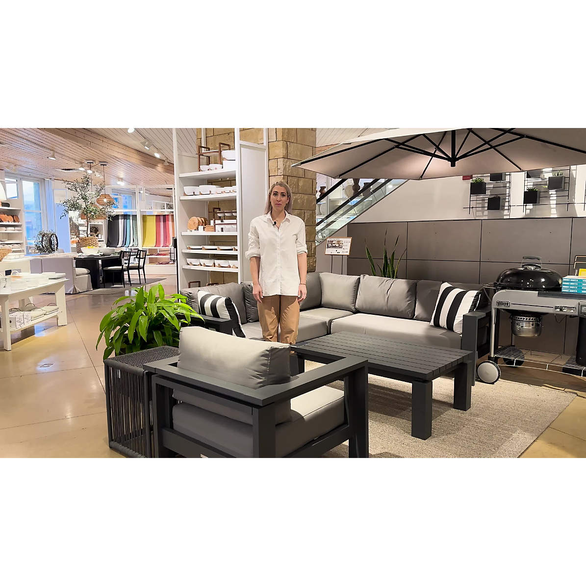 Walker outdoor shop metal sofa
