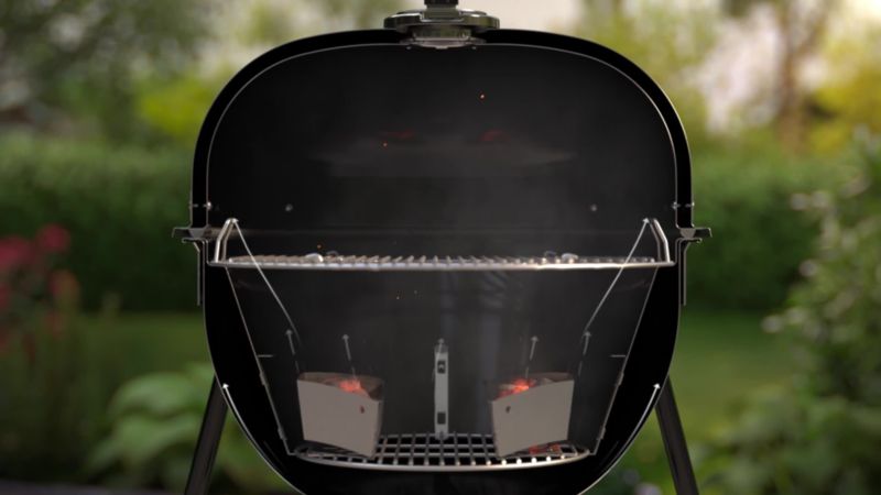 Play Weber ® Summit ® Kamado E6 Black Outdoor Charcoal Grill - video 1 of 1