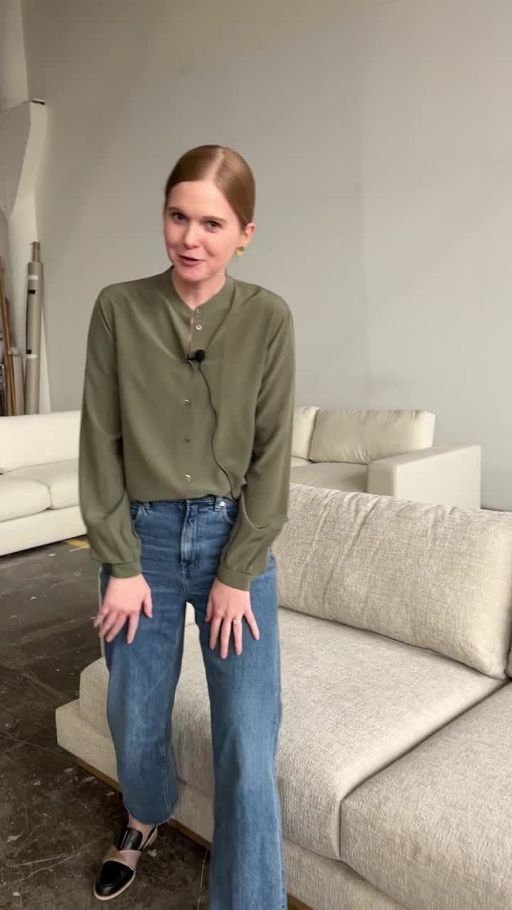 Play Wells Sofa with Natural Leg Finish - video 1 of 2