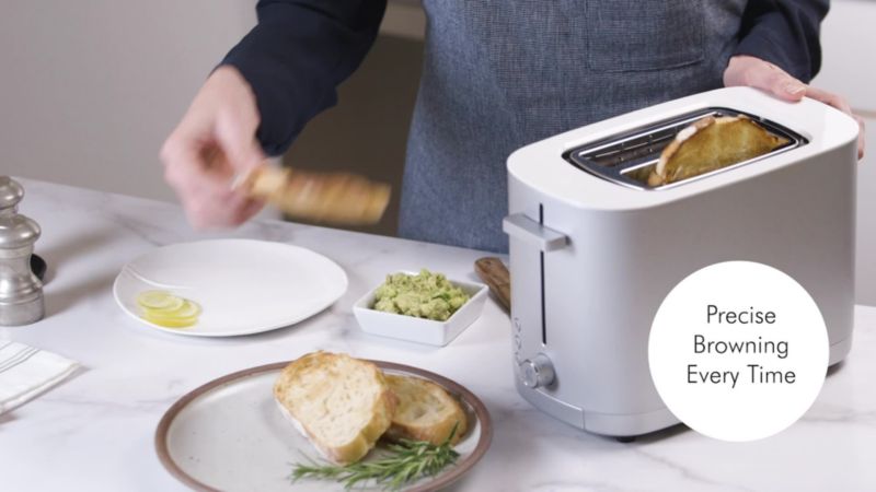 Play ZWILLING ® Enfinigy Silver 2-Slice Toaster - video 1 of 2