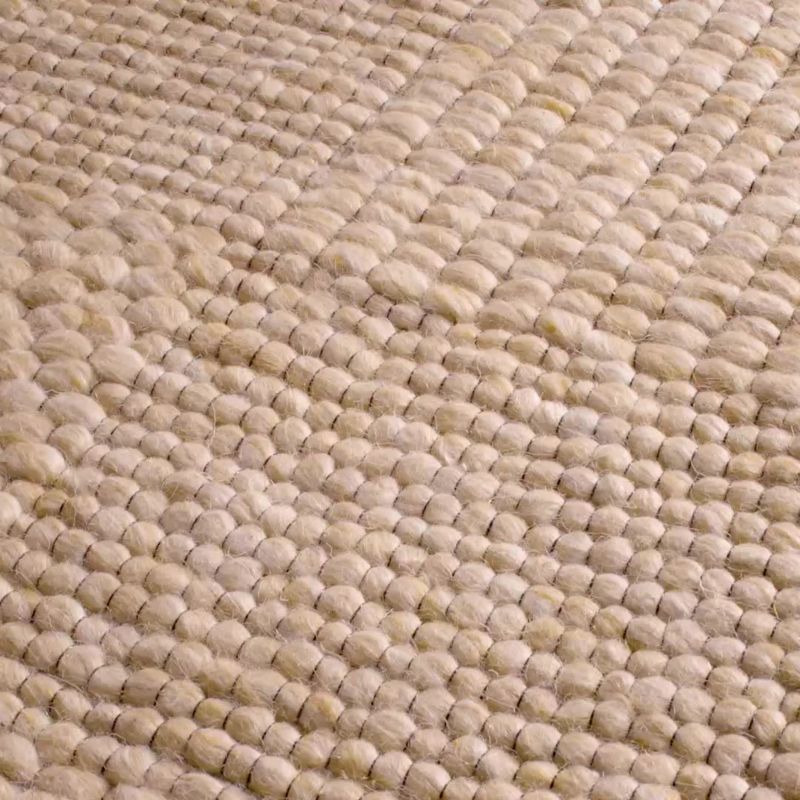 Play Chunky Squares Wool and Polyester Beige Kids Performance Area Rug 8'x10' - video 1 of 2