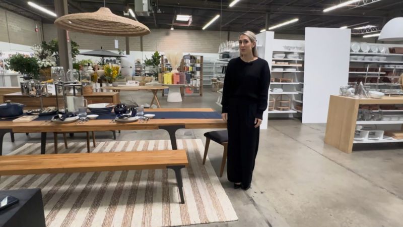 Play Lakin 81"-119" Teak Extendable Dining Table - video 2 of 2