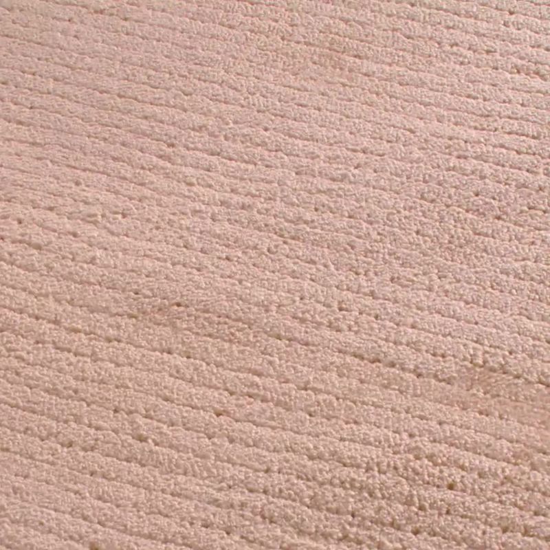 Play Viscose Double Striped Light Pink Kids 12"x18" Rug Swatch - video 1 of 1