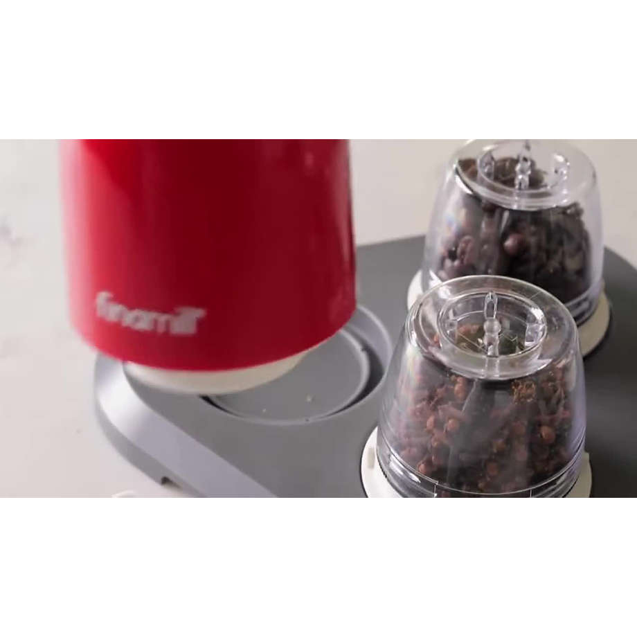FinaMill Stainless Steel Rechargeable Spice Grinder and Tray + Reviews