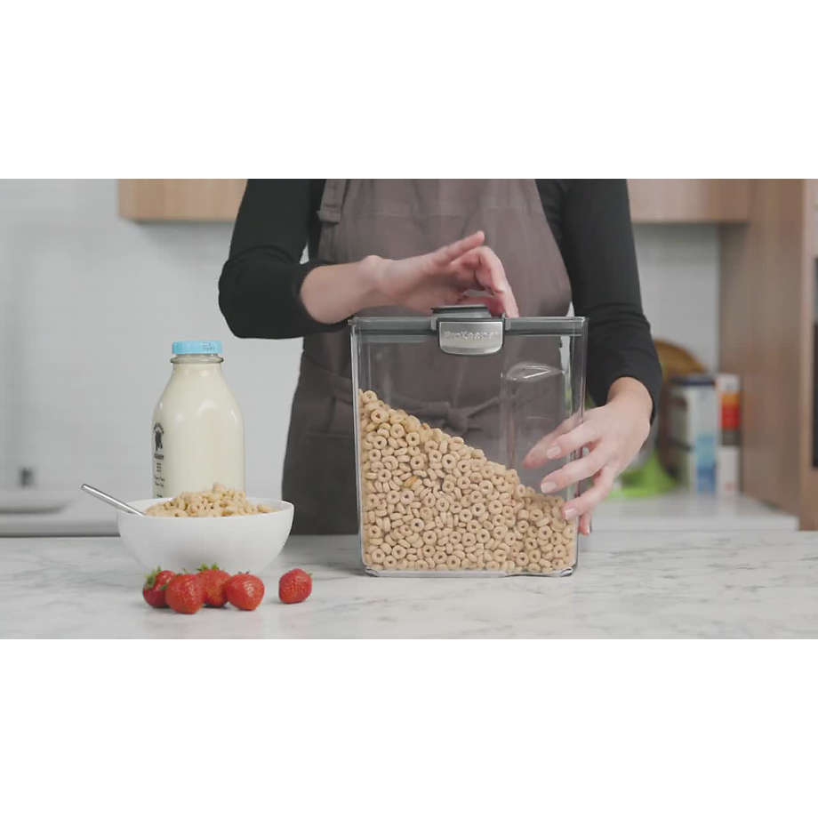 OXO POP 4.5-Qt. Cereal Dispenser + Reviews, Crate & Barrel