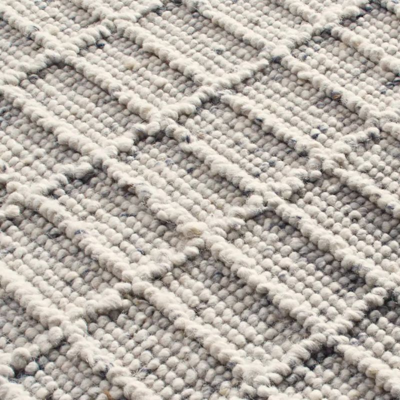Play Arles Wool Raised Pattern Indigo Blue Area Rug 8'x10' - video 1 of 1