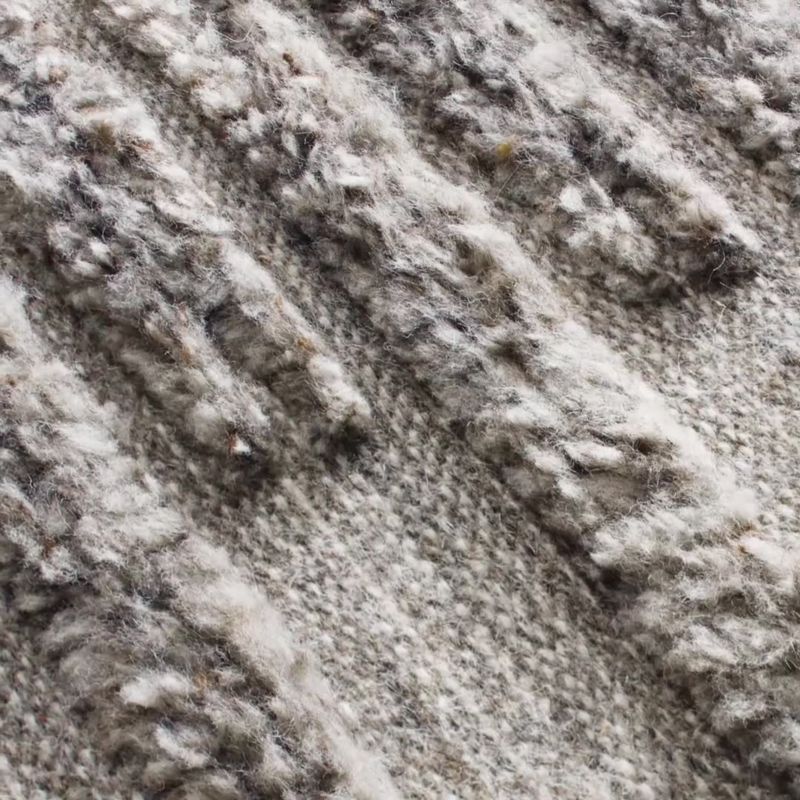 Play Cannet Wool Shag Sand Beige Area Rug 9'x12' - video 1 of 2