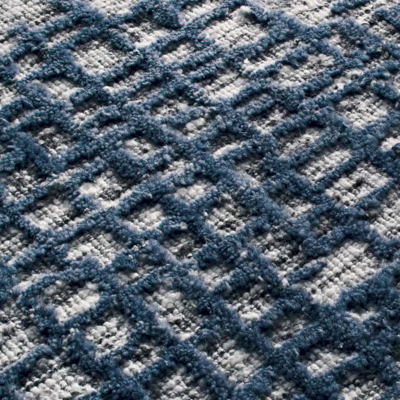Play Montauban Wool-Blend Grid Grey Area Rug 8'x10' - video 1 of 2