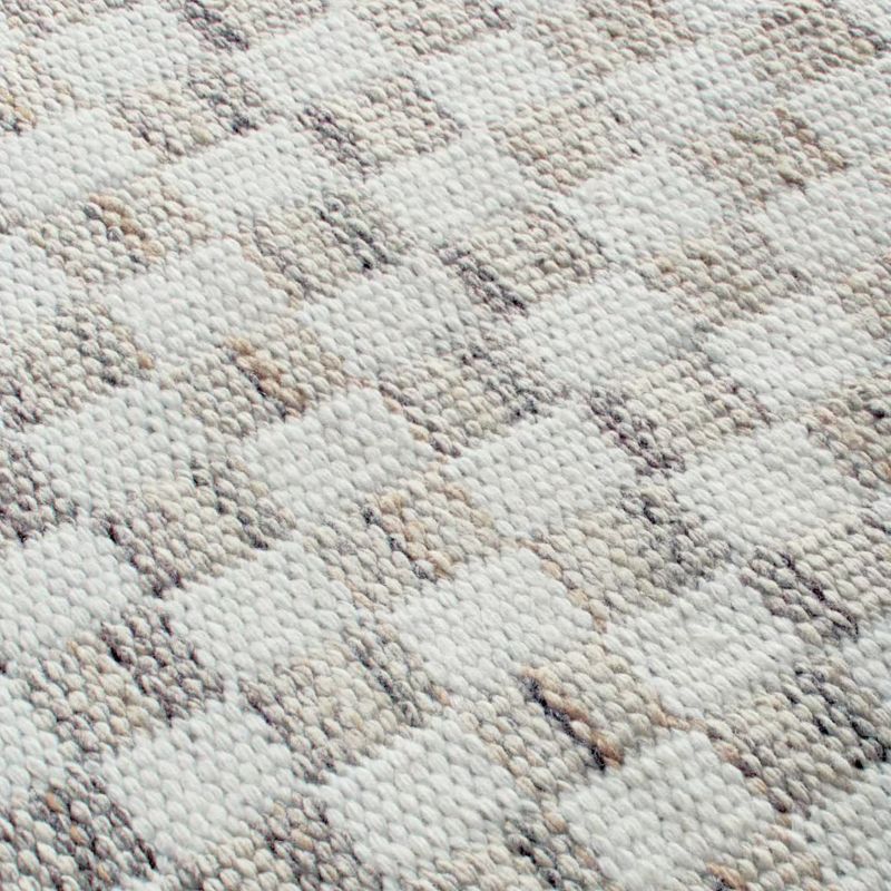 Play Toulouse Performance Checkered Warm Tan Area Rug 6'x9' - video 1 of 1