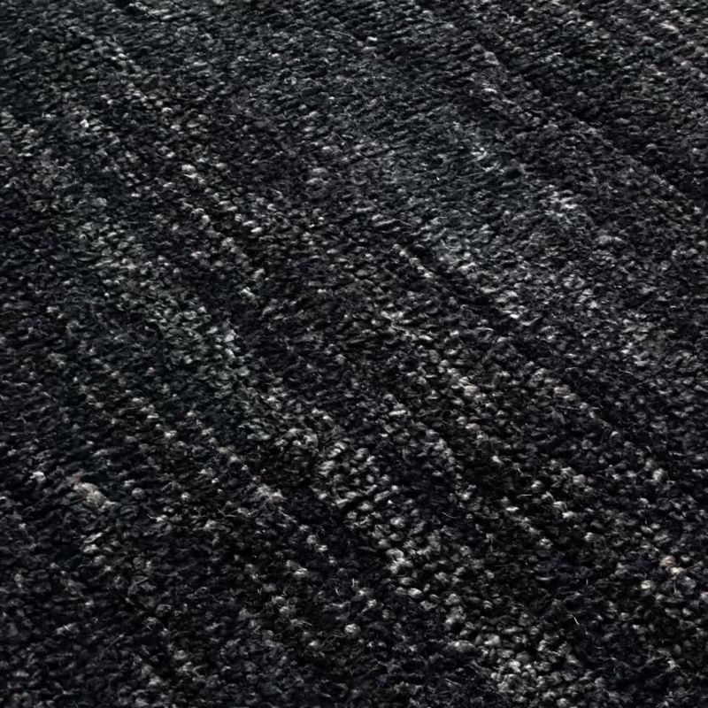 Play Whistler Viscose and Jute Blend Distressed Charcoal Black Area Rug 6'x9' - video 1 of 1