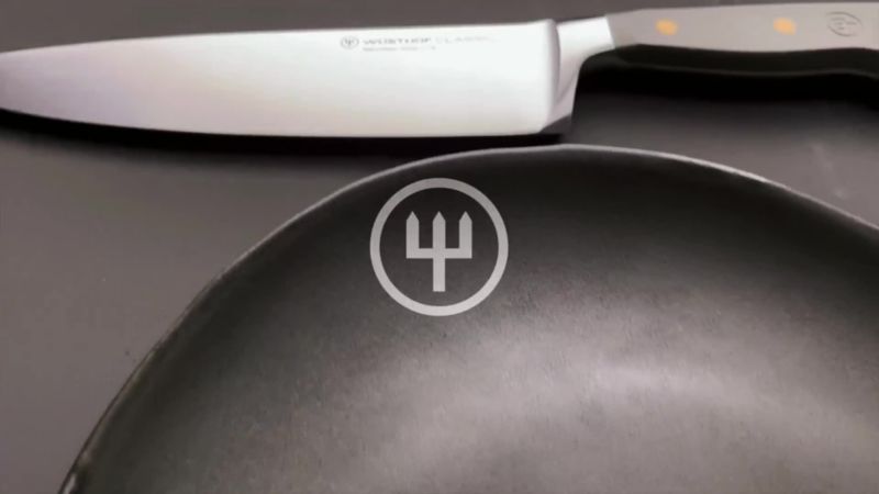 Play Wusthof Classic Color Velvet Oyster 6" Chef's Knife - video 2 of 2