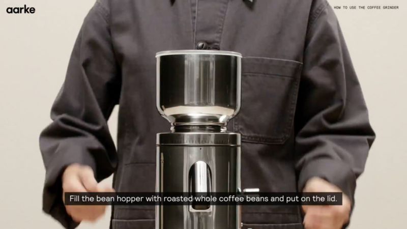 Play Aarke Coffee Grinder - video 1 of 1