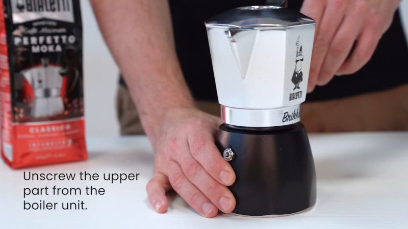 Play Bialetti ® Brikka Noir 2-Cup Espresso Maker - video 1 of 1