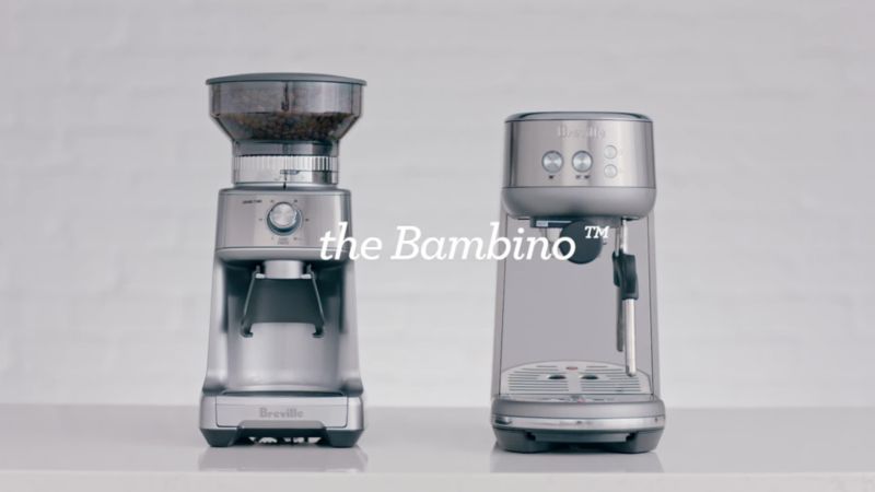Play Breville ® Bambino ® Espresso Machine in Brushed Stainless Steel - video 1 of 1