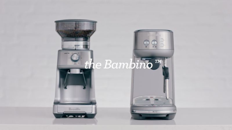 Play Breville ® Bambino ® Espresso Machine in Brushed Stainless Steel - video 1 of 1