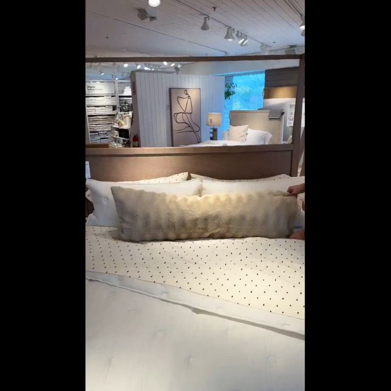 Play Organic Cotton Voile Pampas Ivory King Comforter - video 2 of 2