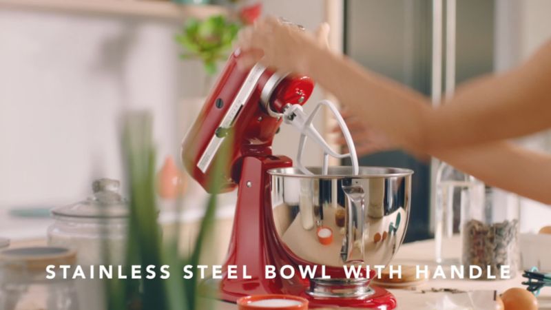 Play KitchenAid ® Artisan® Series Mint Julep 5-Quart Tilt-Head Stand Mixer - video 1 of 1