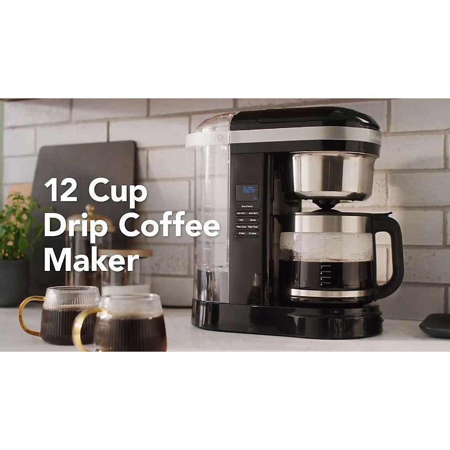 Kitchenaid 12 cup shop drip coffee maker