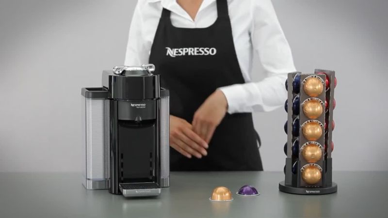 Play Nespresso ® by De'Longhi ® Graphite Vertuo Coffee and Espresso Machine - video 1 of 1