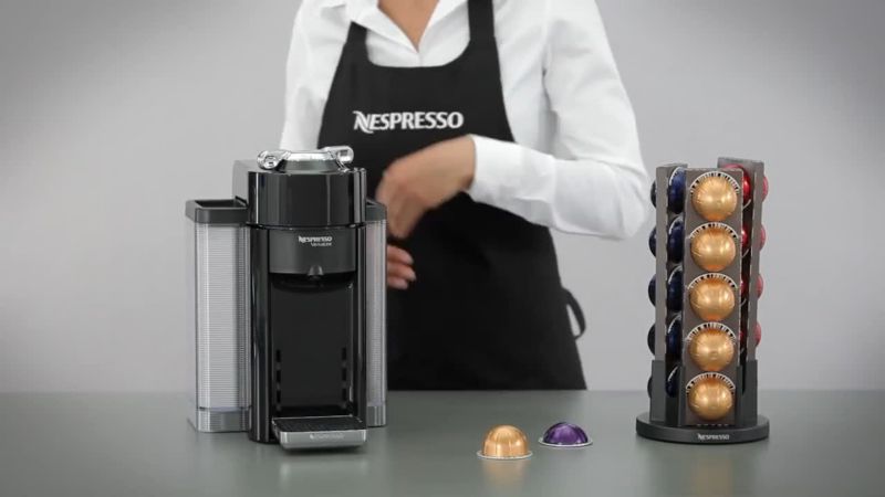 Play Nespresso ® by De'Longhi ® Black Vertuo Coffee and Espresso Machine - video 1 of 1