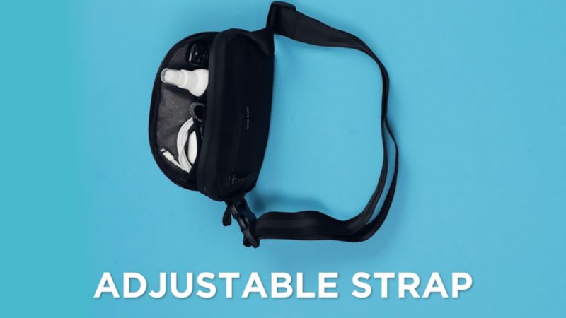 Play NOMATIC Black Access Sling Belt Bag - video 1 of 1