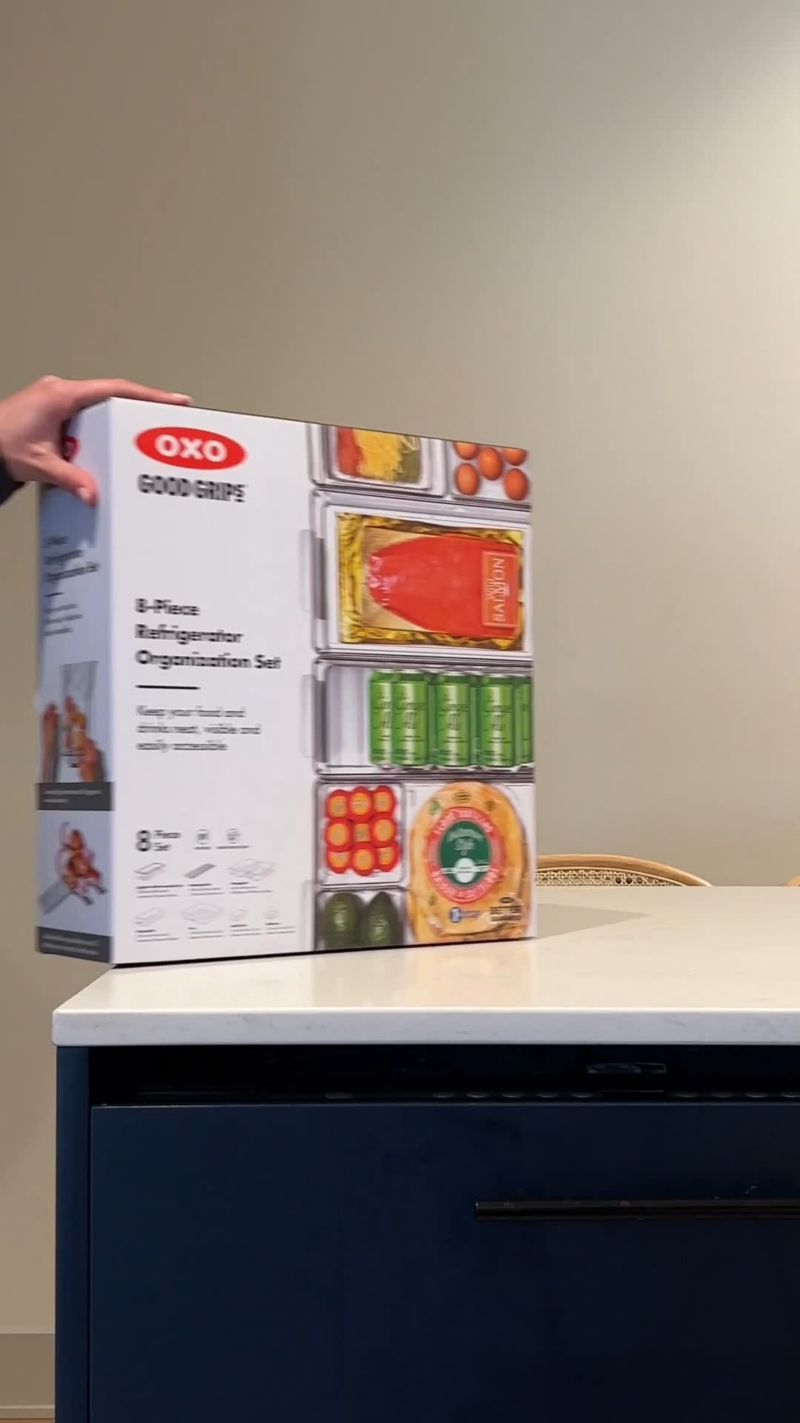 Play OXO ® Good Grips 8-Piece Fridge Organizer Set - video 2 of 3