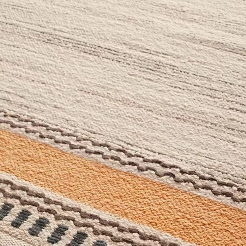 Play Border Stripe Savannah Yellow Chenille Kids Area Rug 5'x8' - video 1 of 1