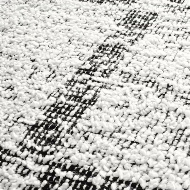 Play Boucle Black Handwoven Flatweave Kids Performance Area Rug 5'x8' - video 1 of 1