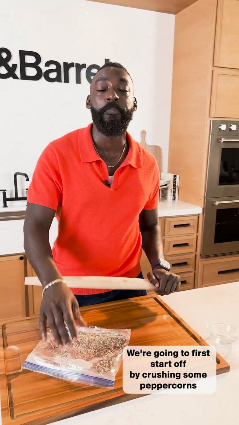 Play Schmidt Brothers ® Zebra Wood 15-Piece Knife Block Set - video 2 of 2