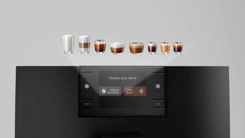 Play JURA ® C9 Piano White Automatic Espresso Machine - video 1 of 1