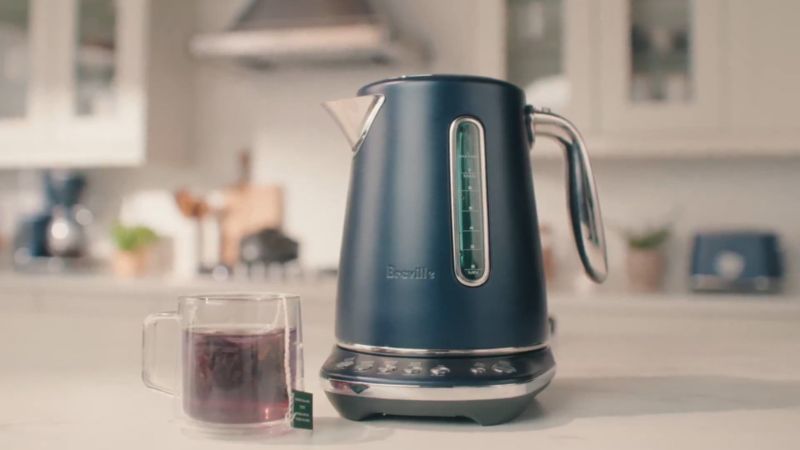 Play Breville® Smart Kettle™ Luxe in in Damson Blue - video 1 of 1