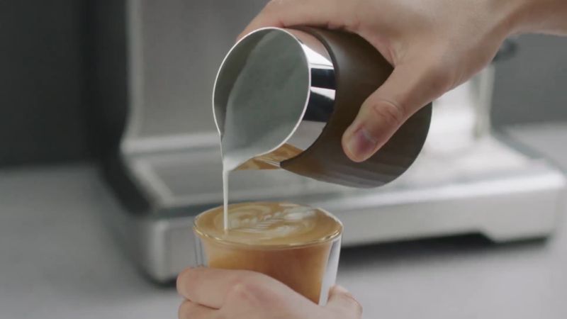 Play Breville ® Latte Art Milk Jug - video 1 of 1