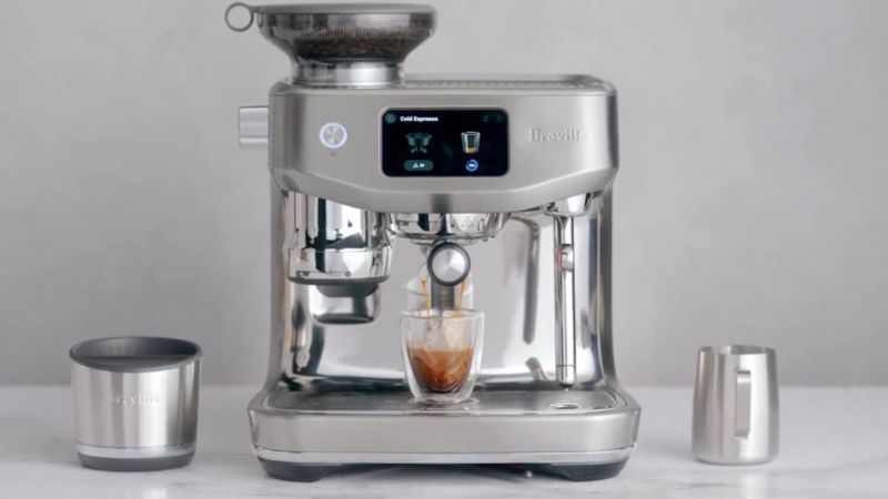 Play Breville ® Oracle ® Jet Automatic Espresso Machine in Almond Nougat - video 1 of 1